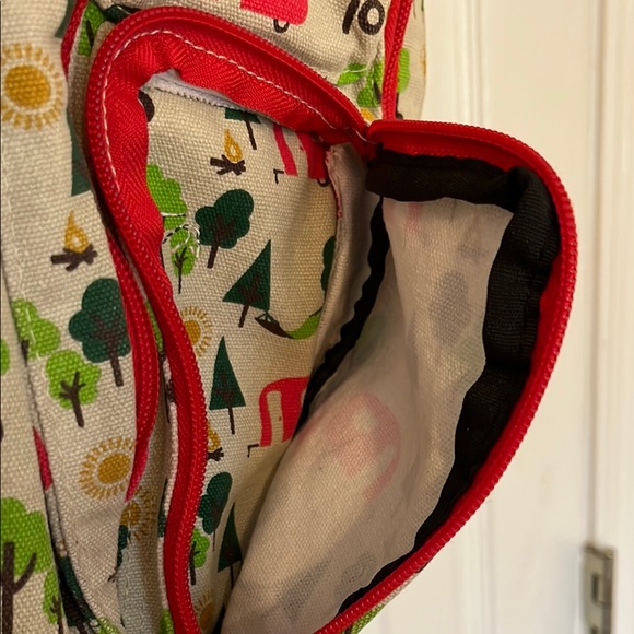 KAVU Sling Bag with Red and Green Print - Picture 4 of 6